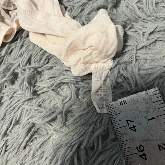 Vintage Y2K Ocasion Boho Swing Tank Crop Top Live by the Sun Feel By the Moon - Picture 7 of 8